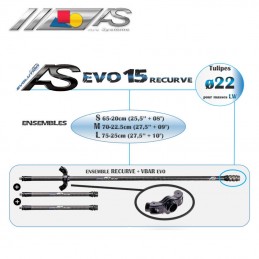 ARC SYSTEME ENSEMBLE EVO 15 RECURVE HERACLES ARCHERIE