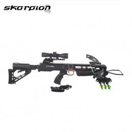 SKORPION ARBALETE CLASSIQUE XBH ELITE BLACK HERACLES ARCHERIE FRANCE MENETROL