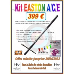 HERACLES ARCHERIE KIT FLECHES 2023 EASTON ACE A/C/E FRANCE BORDEAUX LA BREDE