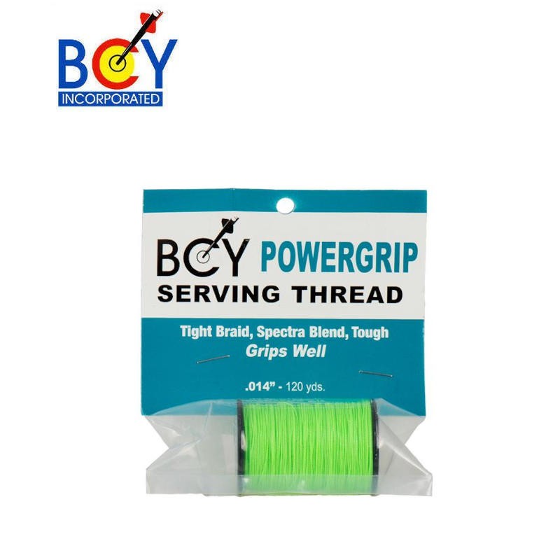 Archery Equipment | BCY Power Grip Serving Black .018 100 Yds