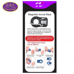 DBF-AP REPOSE FLECHE MAGNETIQUE A-R PRO HERACLES ARCHERIE AMBIDEXTRE CLERMONT FERRAND BORDEAUX