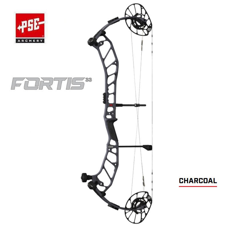 HERACLES ARCHERIE COMPOUND CHASSE PSE FORTIS 33 CAM E2 2023 BORDEAUX LA BREDE CHARCOAL