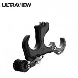 ULTRAVIEW DECOCHEUR 3 DOIGTS UV BUTTON HERACLES ARCHERIE FRANCE CLERMONT FERRAND MENETROL BLACK MATTE