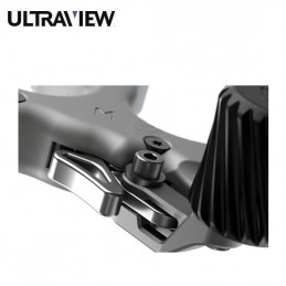ULTRAVIEW DECOCHEUR 3 DOIGTS UV BUTTON HERACLES ARCHERIE FRANCE CLERMONT FERRAND MENETROL SMOKE GREY