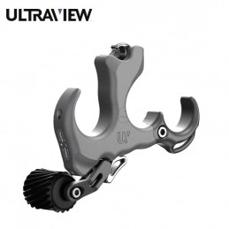 ULTRAVIEW DECOCHEUR 3 DOIGTS UV BUTTON HERACLES ARCHERIE FRANCE CLERMONT FERRAND MENETROL SMOKE GREY