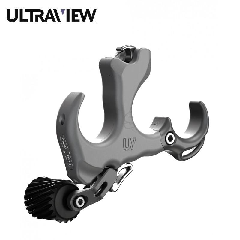 ULTRAVIEW DECOCHEUR 3 DOIGTS UV BUTTON HERACLES ARCHERIE FRANCE CLERMONT FERRAND MENETROL SMOKE GREY