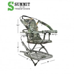 HERACLES ARCHERIE FRANCE TREESTAND AUTO GRIMPANT SUMMIT VIPER MINI SD ALUMINIUM 11.3 KG