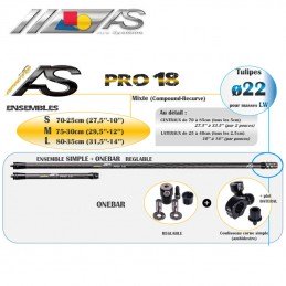 ARC SYSTEME PRO 18 COMPOUND ONE BAR REGLABLE HERACLES ARCHERIE FRANCE LA BREDE T22 MENETROL CLERMONT-FERRAND