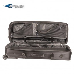 AVALON VALISE SEMI RIGIDE RECURVE CLASSIQUE TEC TROLLEY HERACLES ARCHERIE LA BREDE BORDEAUX GRIS GREY