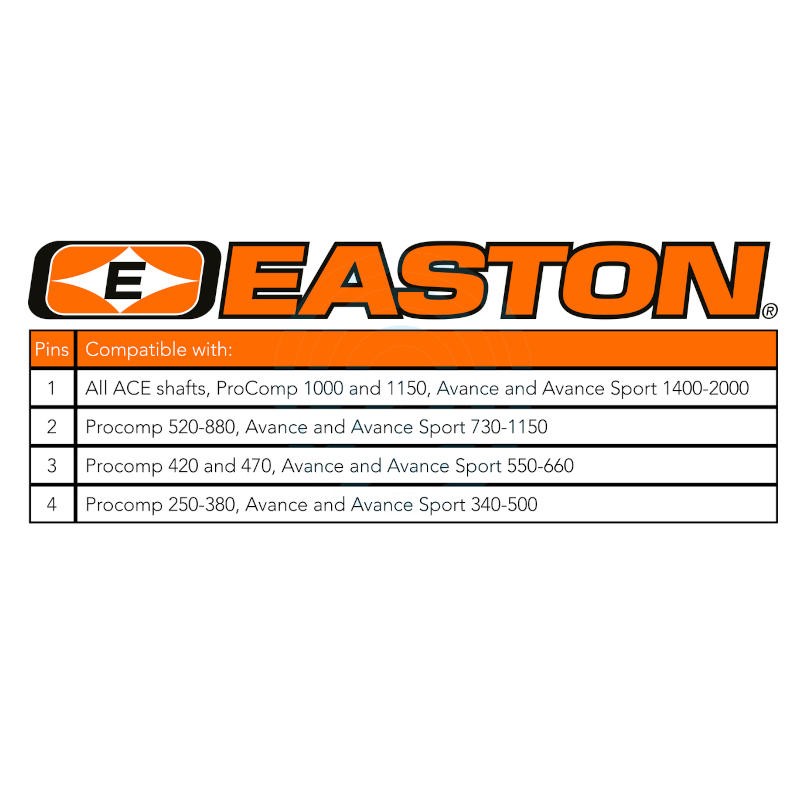 Pins Collars EASTON PIN 4 MM