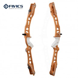 HERACLES ARCHERIE FRANCE BORDEAUX FIVICS POIGNEE VELLATOR V2 ALUMINIUM CLASSIQUE ORANGE