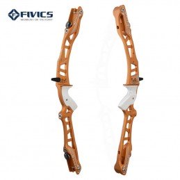 HERACLES ARCHERIE FRANCE BORDEAUX FIVICS POIGNEE VELLATOR V2 ALUMINIUM CLASSIQUE ORANGE