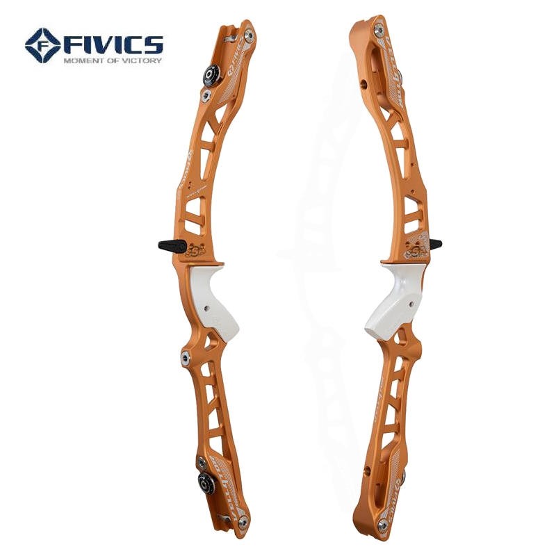 HERACLES ARCHERIE FRANCE BORDEAUX FIVICS POIGNEE VELLATOR V2 ALUMINIUM CLASSIQUE ORANGE