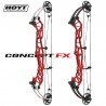 HERACLES ARCHERIE FRANCE COMPOUND CIBLE HOYT CONCEPT FX 34 2024 BORDEAUX RED ROUGE