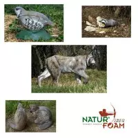 Cibles 3D - NATUR FOAM