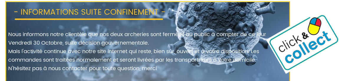 INFORMATIONS CONFINEMENT HERACLES ARCHERIE